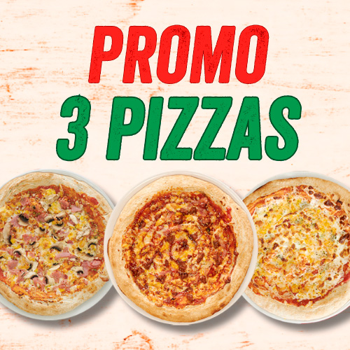 3 Pizzas